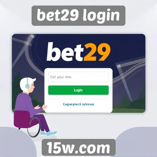 Acessibilidade do site bet29 login para novos usuários