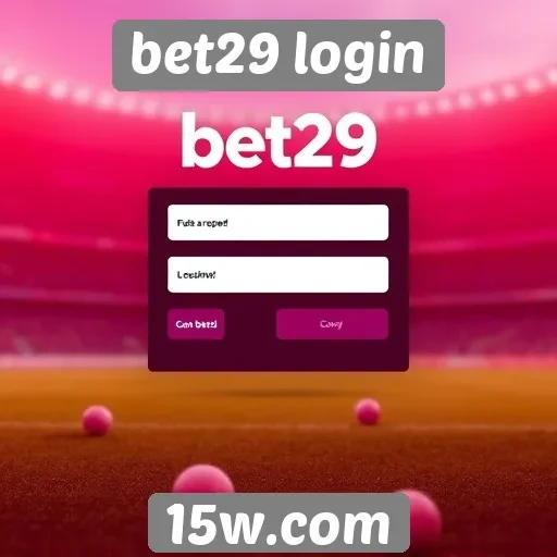 O impacto de bet29 login na experiência do usuário