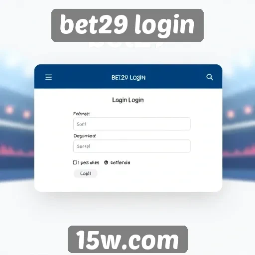 Interface do usuário do bet29 login é intuitiva